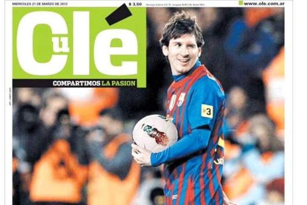 Άλλαξε η «Ole» για τον Μέσι!