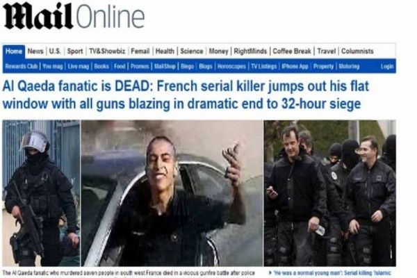 Εφημερίδα της χρονιάς στη Βρετανία η Daily Mail! 