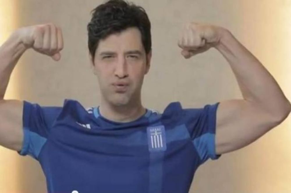 O Ρουβάς και το Making Of video για τη φανέλα της Εθνικής!