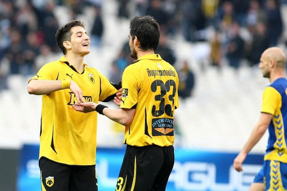 VIDEO: AEK - Παναιτωλικός 1-0 (φάσεις και γκολ) 