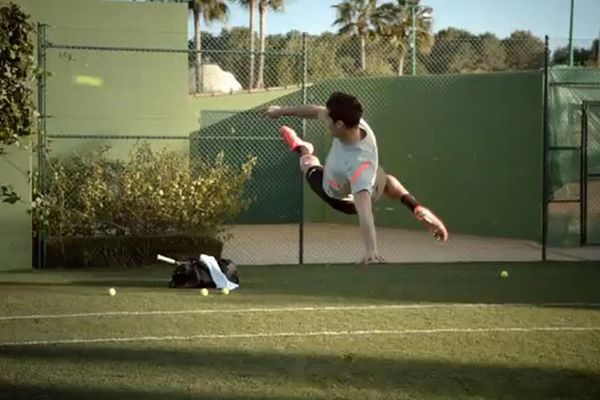 Ο Ρονάλντο παίζει τένις με τον Ναδάλ! (video)