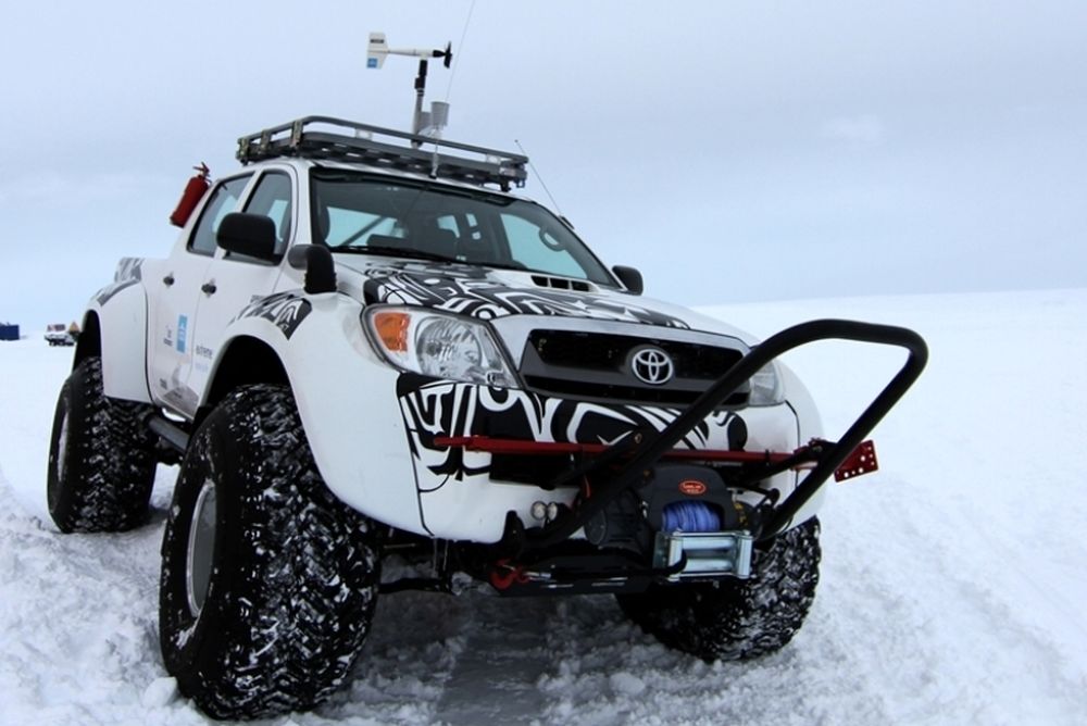 To Toyota Hilux κατακτά την Ανταρκτική