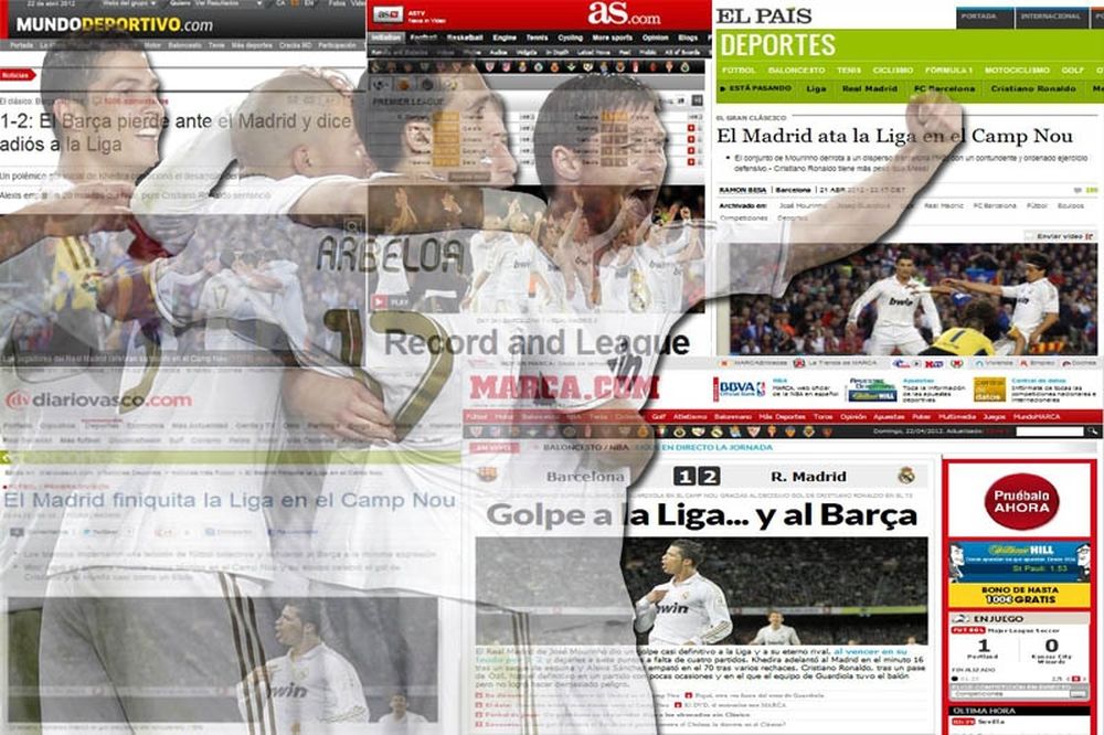 Αποθέωση της Ρεάλ από τον ισπανικό Τύπο (photos)
