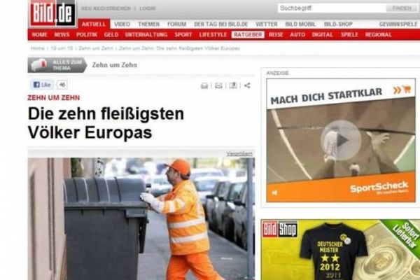 Bild: Οι Έλληνες στο top 10 των πιο σκληρά εργαζόμενων 