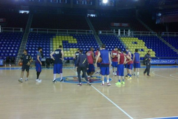 Η τελευταία προπόνηση της Μπαρτσελόνα (photo)