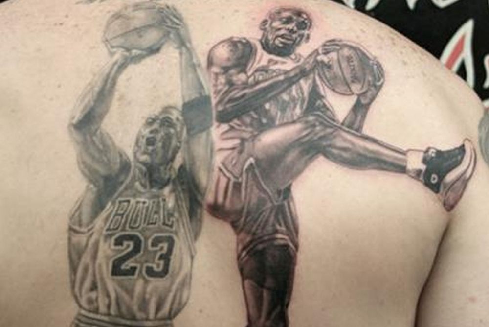 Τζόρνταν και Ρόντμαν σε τατουάζ (photos)