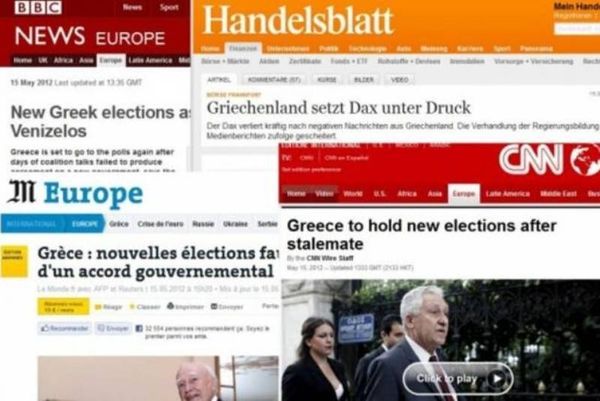 Tα διεθνή ΜΜΕ για το ελληνικό πολιτικό αδιέξοδο