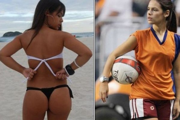 Φερνάντα Μάγια: Το διάσημο ball girl του βραζιλιάνικου ποδοσφαίρου γυμνό στο Playboy! (photos+video)