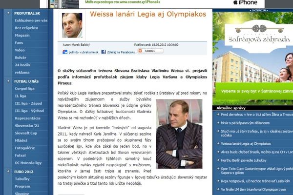«Θέλει Βάις ο Ολυμπιακός»!
