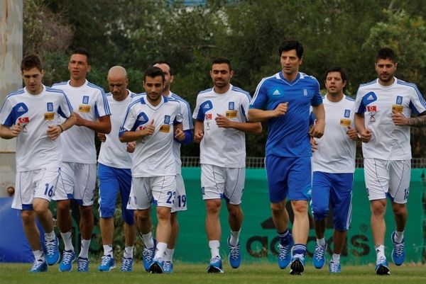 Euro 2012: Προπονήθηκε με την Εθνική ο Ρουβάς! (photos)