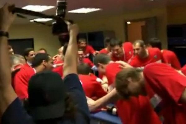 Οι πανηγυρισμοί της ΤΣΣΚΑ για το ρωσικό πρωτάθλημα (video)