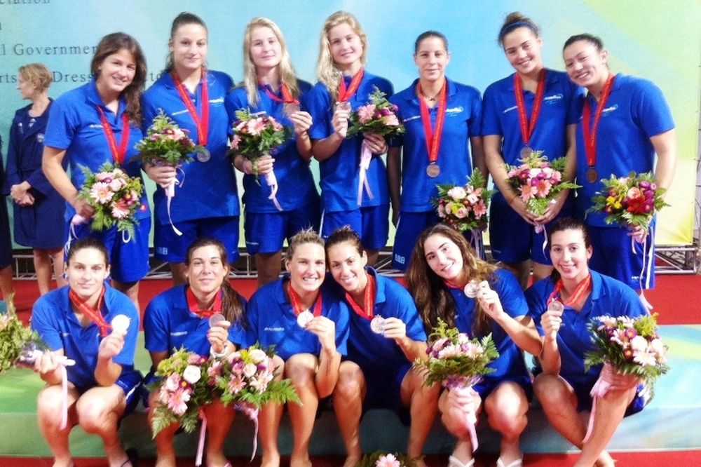 Χάλκινο για την εθνική ομάδα πόλο στην Κίνα