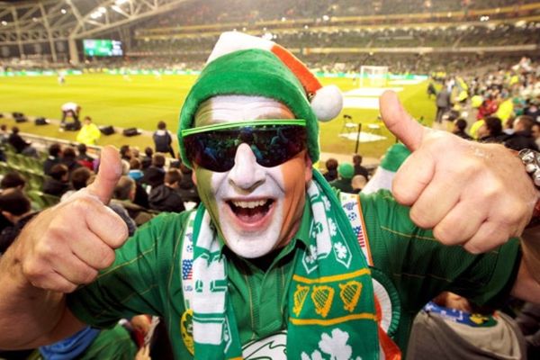 Euro 2012: Ο ξεχασιάρης οπαδός της Ιρλανδίας