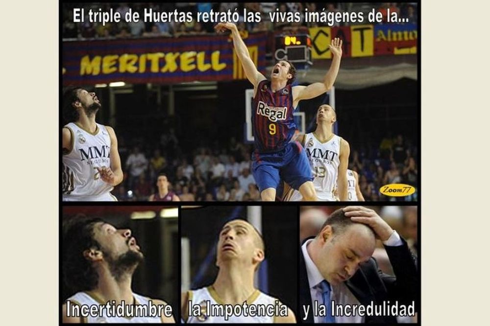 Η αντίδραση της Ρεάλ στο buzzer beater του Χουέρτας (video)