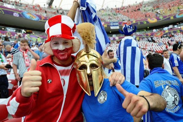 Euro 2012: Υγιές κλίμα στη Βαρσοβία (photos)