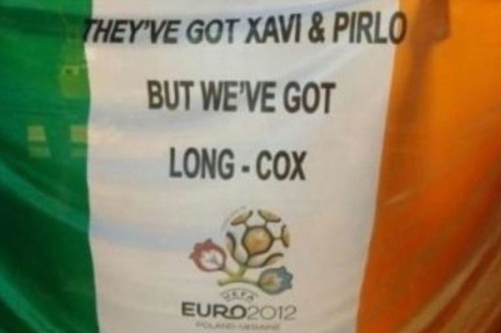 Euro 2012: Ξαναχτύπησαν με νέο… επικό πανό οι Ιρλανδοί!