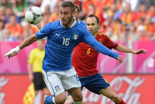 Euro 2012: Ντε Ρόσι: «Γελούσαμε με την σύνθεση της Ισπανίας»