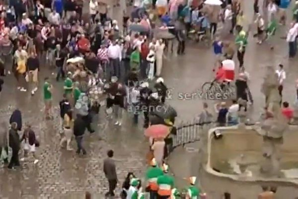 Euro 2012: Η... απελευθέρωση Κροάτη οπαδού (video)