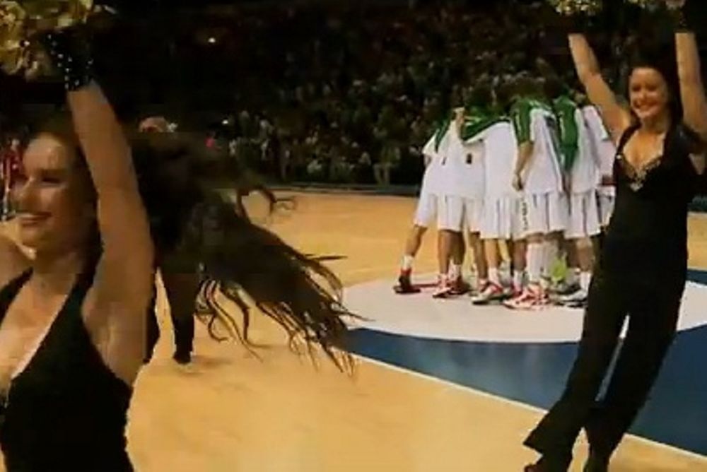 Το παιχνίδι της Λιθουανίας και οι cheerleader της Κλαϊπέντα (video)