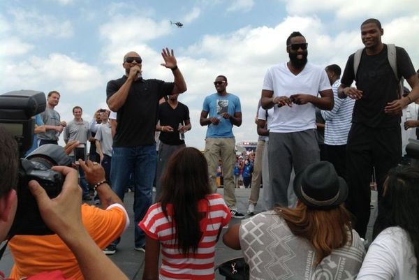 Η αποθέωση των Θάντερ (photos+videos)