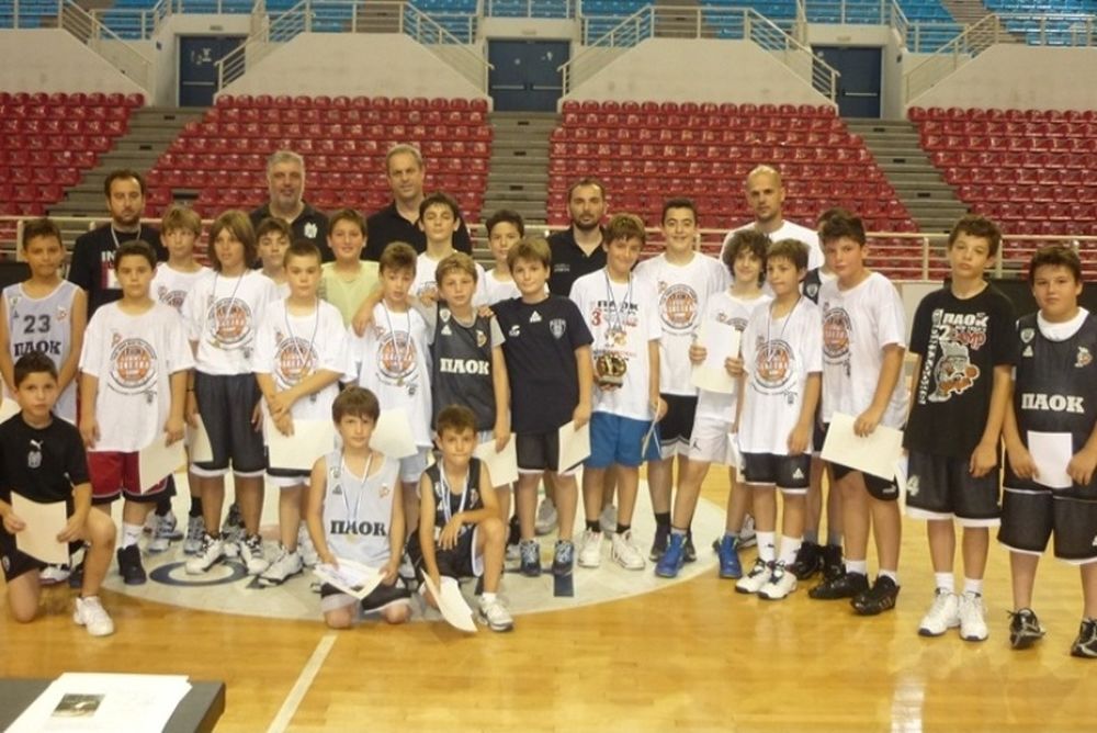 Ολοκληρώθηκε η 1η περίοδος του PAOK Basketball Camp