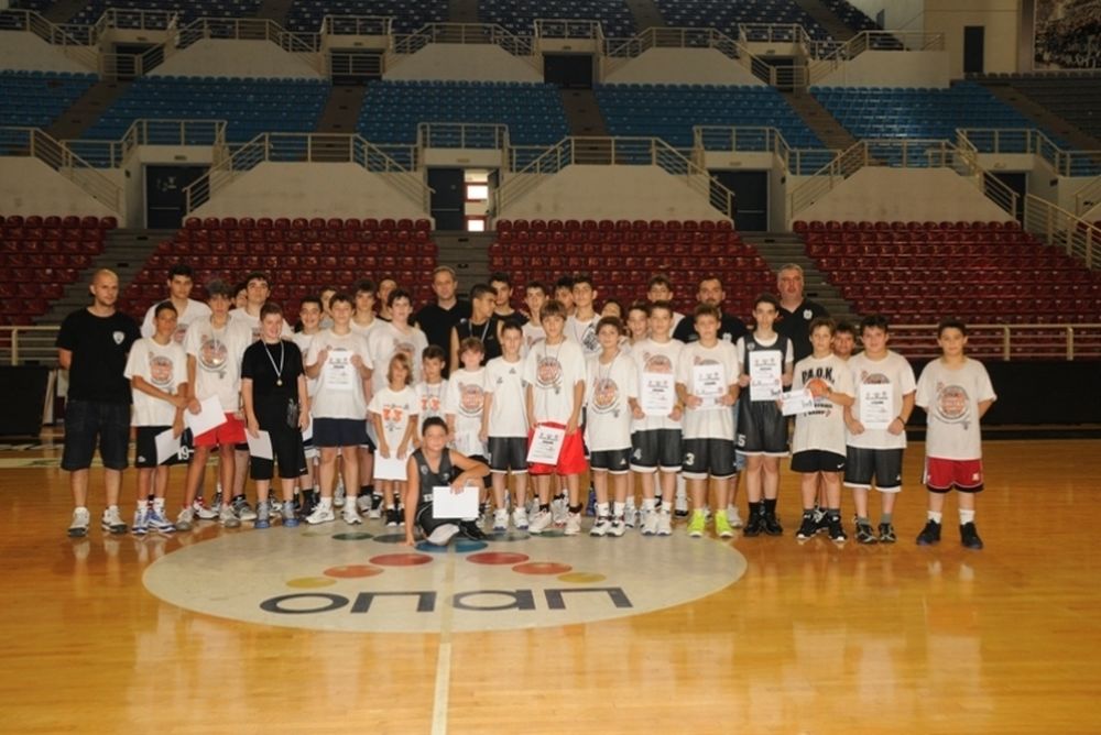 Ολοκληρώθηκε το PAOK Summer Basketball Camp