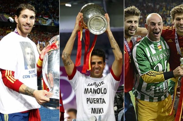 Euro 2012: Το αφιέρωσαν στους αδικοχαμένους Ισπανούς (photos)