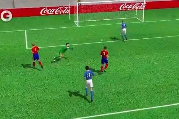 Euro 2012: Η τεσσάρα της Ισπανίας σε 3D! (video)
