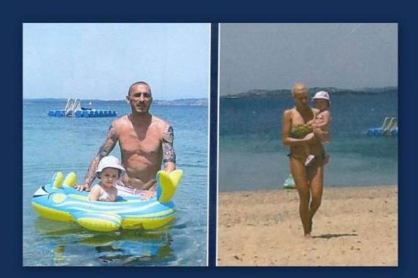 Τσιρίλο – Ασημακοπούλου: Βουτιές με την κόρη τους στη Σαρδηνία