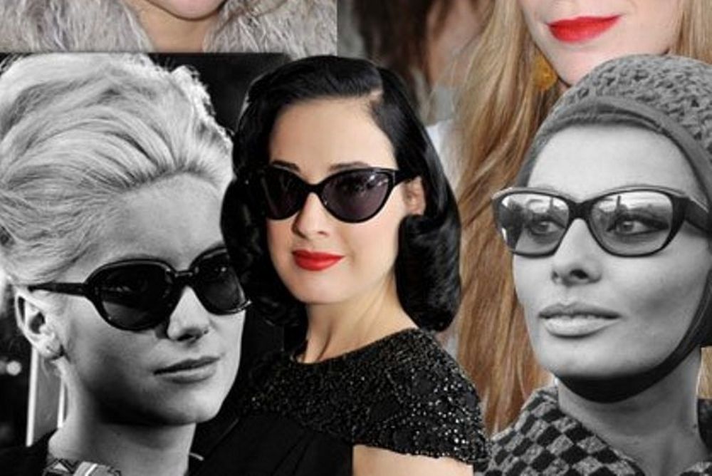 Τα cat eye γυαλιά των πιο διάσημων γυναικών του τότε και του τώρα! 