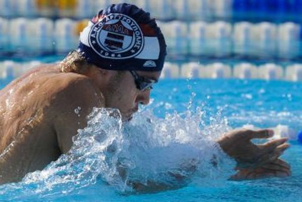 «Χρυσός» ο Βαζαίος στα 100μ. πεταλούδα