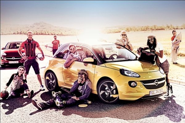 Το νέο Opel ADAM εμπνέει νεαρούς καλλιτέχνες