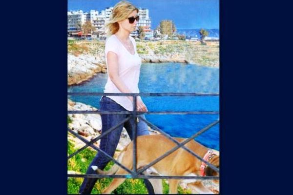 Η χαλαρή βόλτα της Σίας Κοσιώνη και ο… Άρης!