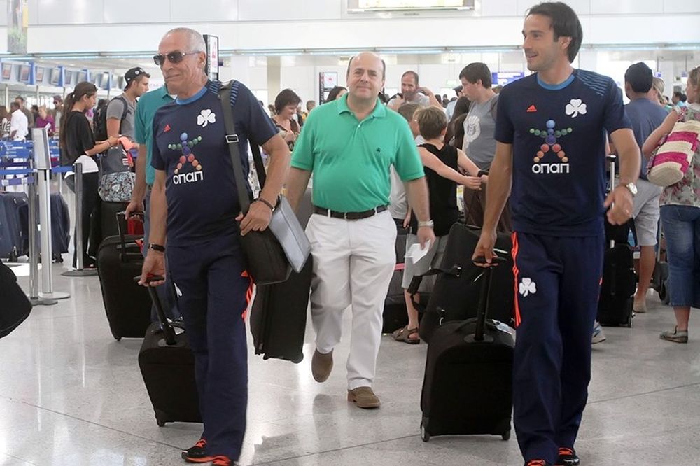 Αναχώρησε για Κύπρο ο Παναθηναϊκός (photos)