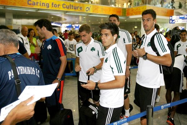 Πέταξε για Ισπανία ο Παναθηναϊκός (photos)