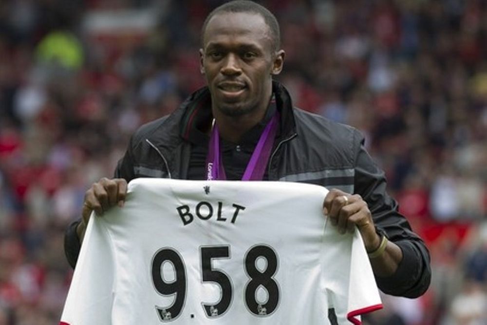 Στη Μάντσεστερ Γιουνάιτεντ ο Μπολτ! (photos)