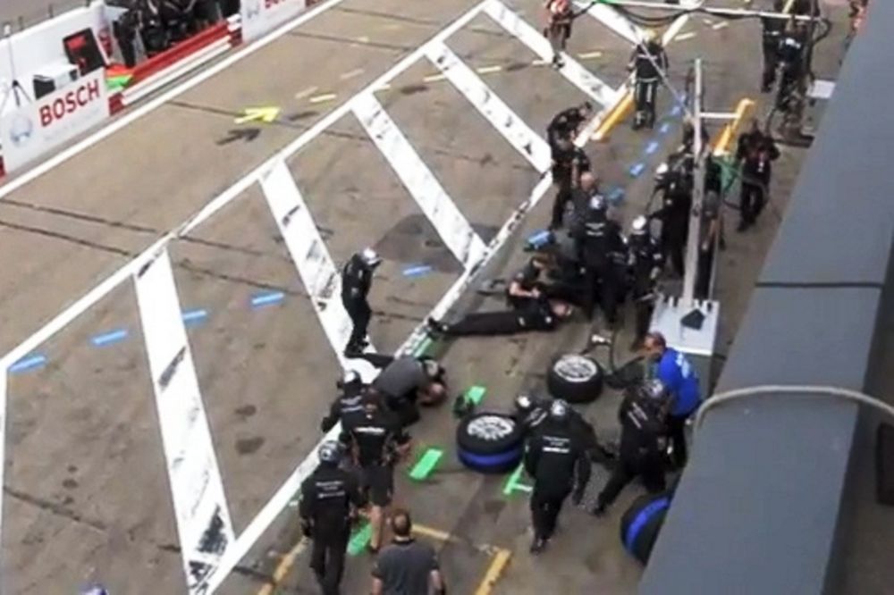 Το ατύχημα του Ραλφ Σουμάχερ (video)