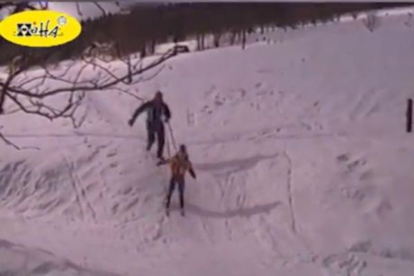 Βίντεο: Χειμερινά ατυχήματα για... ζέσταμα