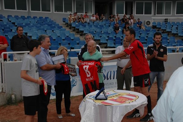 Γλυφάδα: Τιμή σε Μαρτίνο με Παναθηναϊκό (photos)