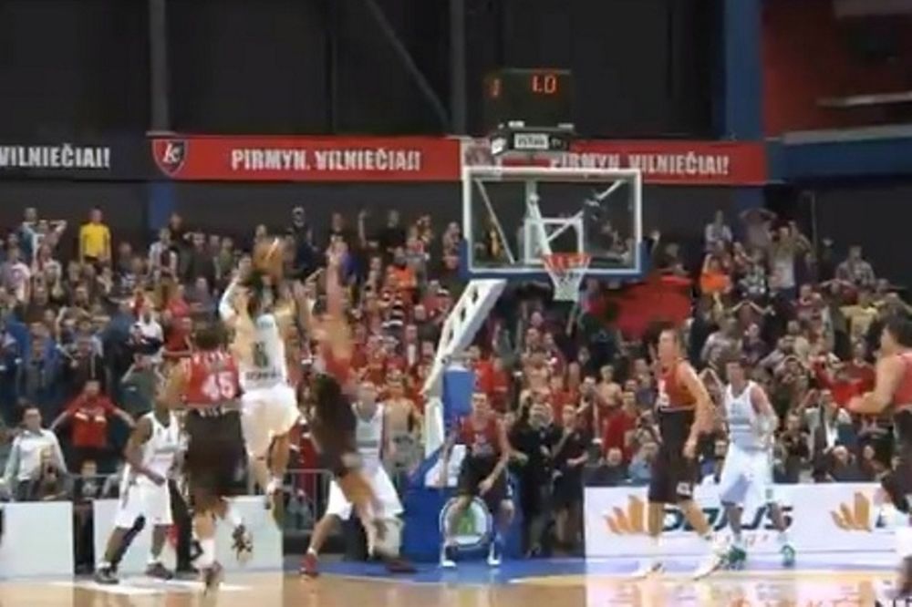 Ζαλγκίρις Κάουνας: Το buzzer beater του Πόποβιτς (video)