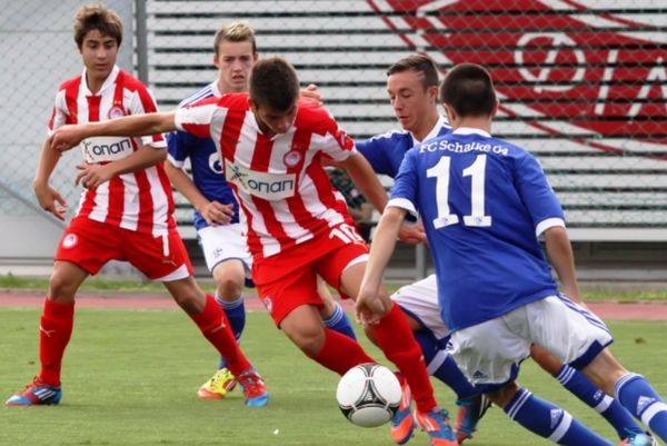 Ήττα για τους Έφηβους του Ολυμπιακού από Σάλκε