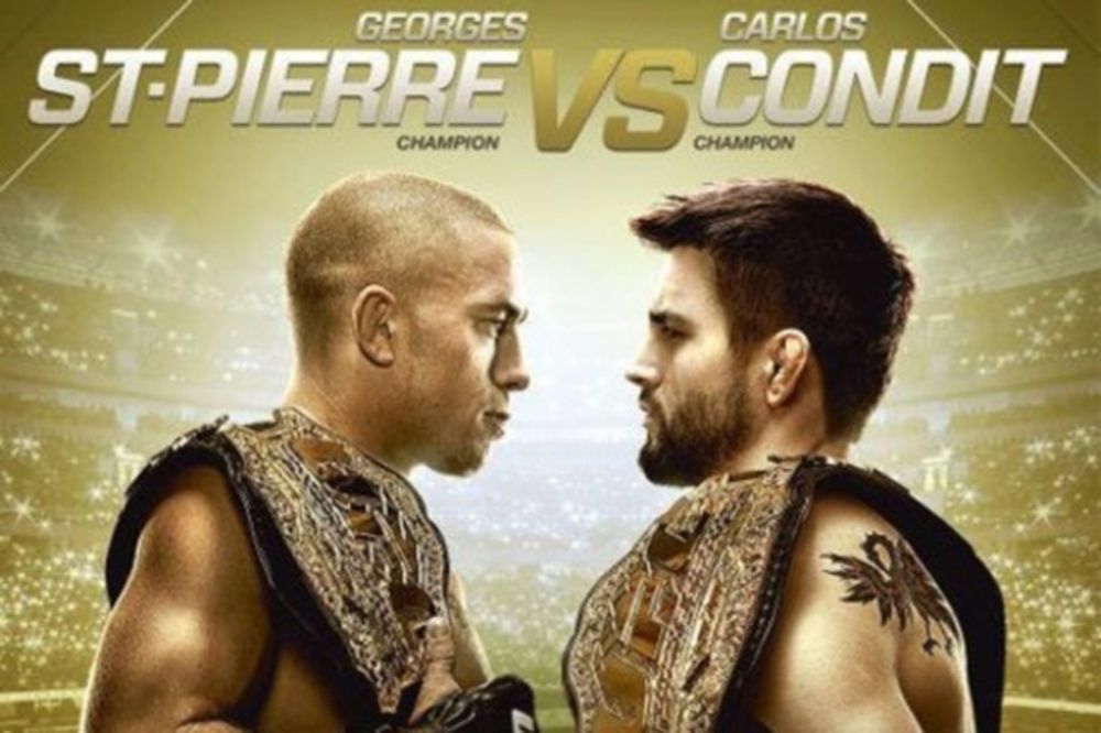 UFC 154: Το πόστερ του «St. Pierre vs Condit»