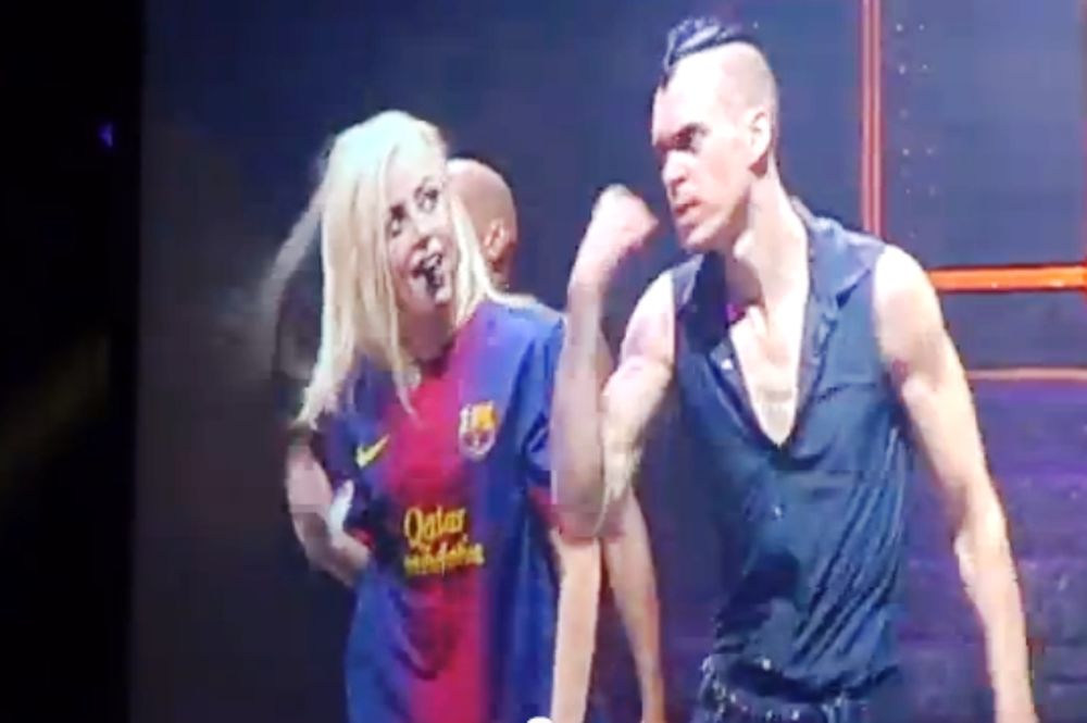 Η Lady Gaga είναι Μπαρτσελόνα (video)