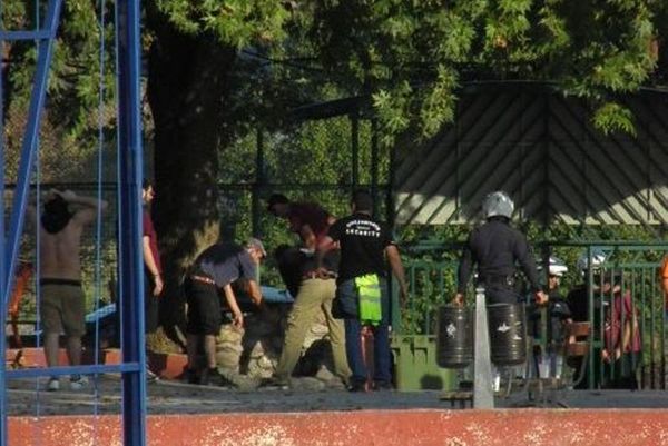 Eνταση και πετροπόλεμος την Κυριακή στα Γιαννιτσά (photos)