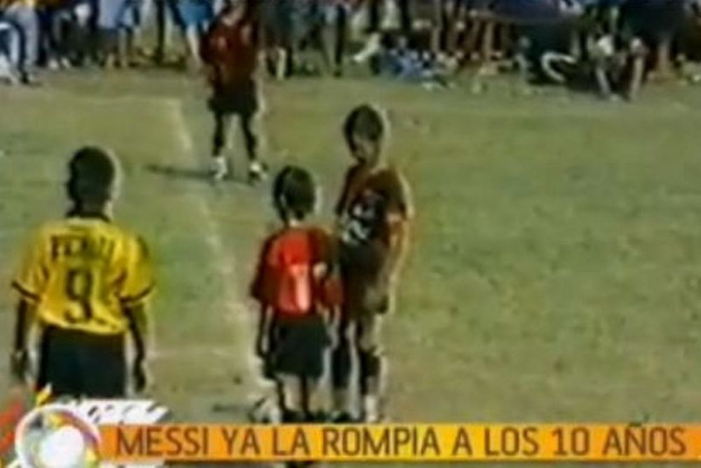 Από 10 ετών φαινόταν ο Μέσι! (video)
