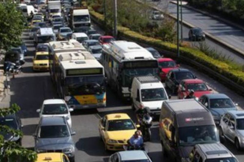 Χάος στους δρόμους της Αθήνας - Πού έχει μποτιλιάρισμα (Φωτο)