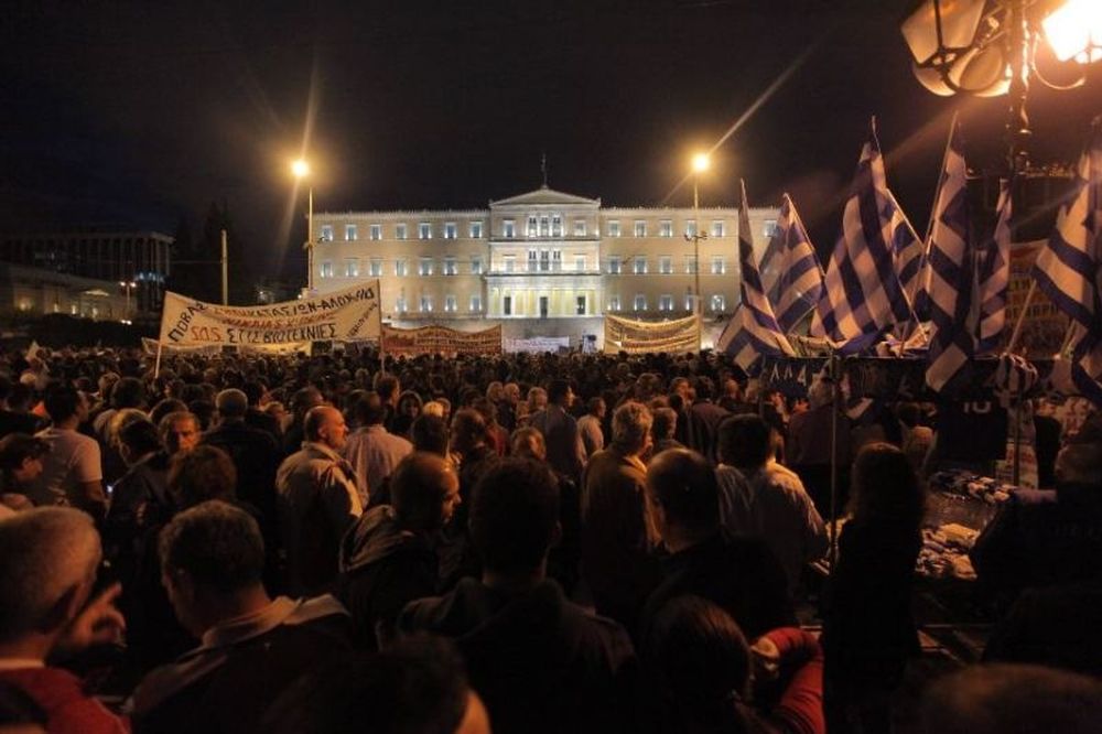 Φωτορεπορτάζ από Σύνταγμα