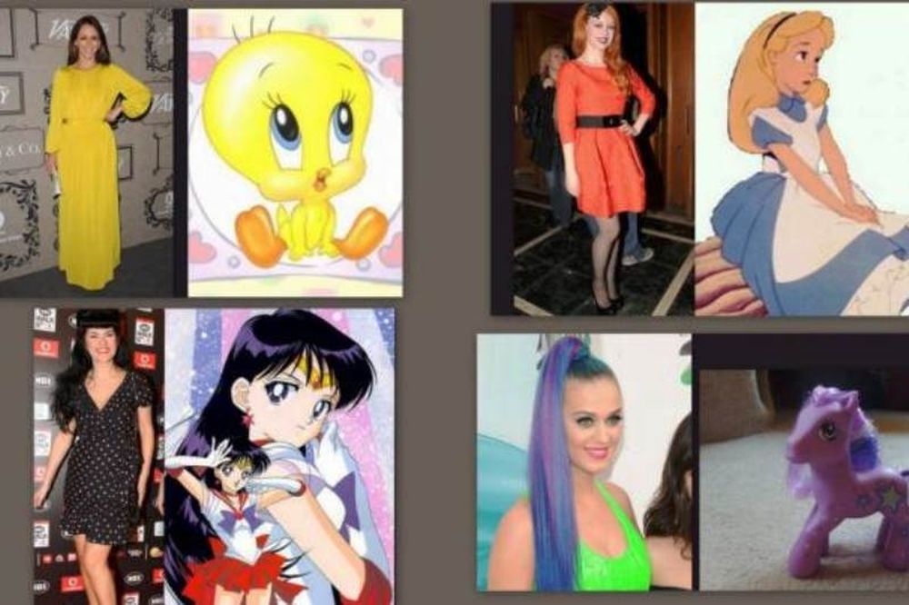 Όταν οι κυρίες της σόουμπιζ "αντιγράφουν" ήρωες καρτούν