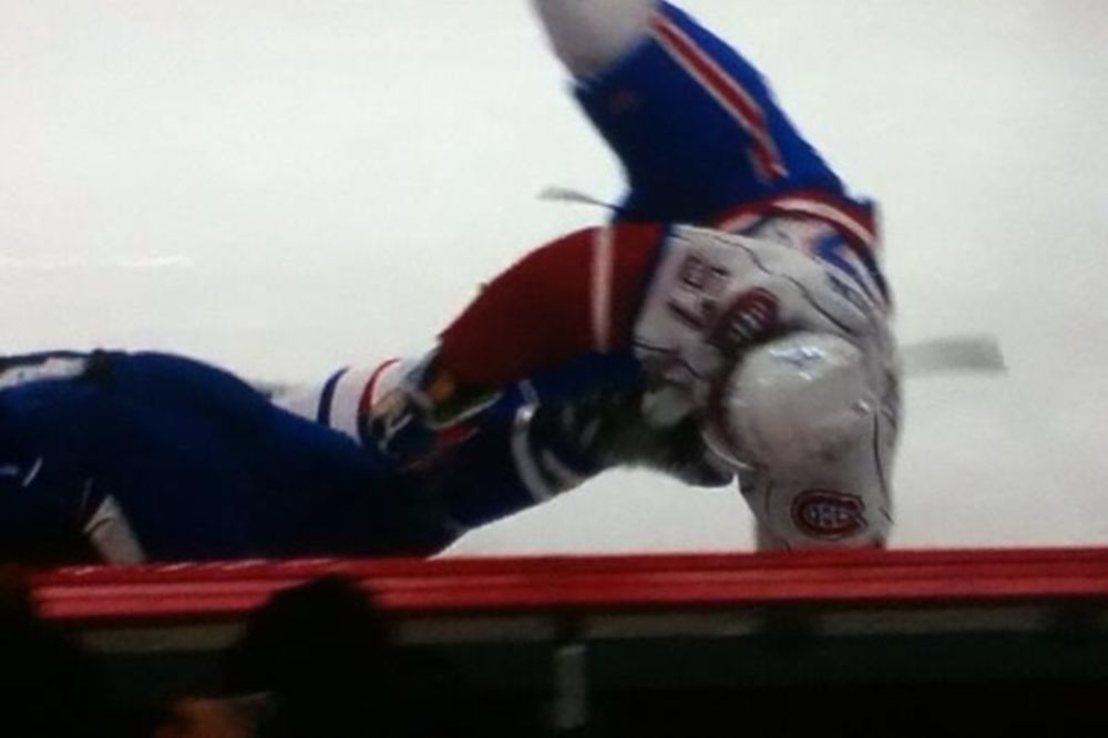 NHL: Τρομακτικός τραυματισμός του Geoffrion (video)