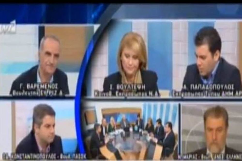 Άγριος καυγάς Μαριά – Παπαδόπουλου στον τηλεοπτικό αέρα